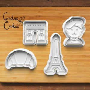 Paris Cookie Cutter set 0304