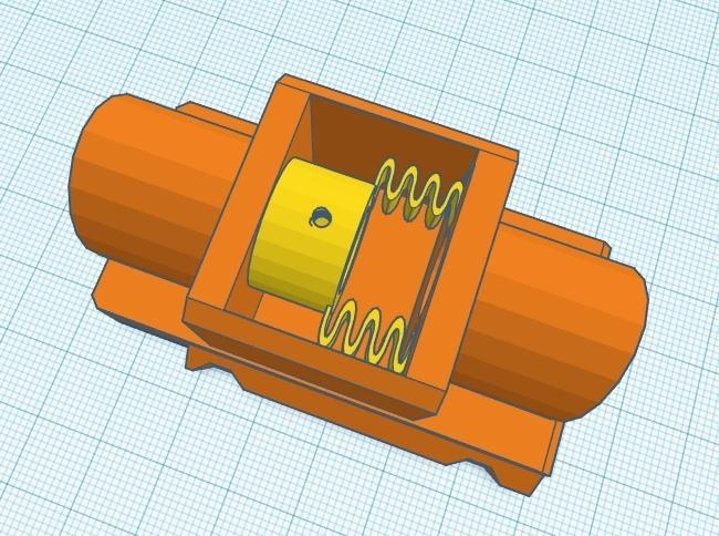 CTC Prusa I3 Quick Fit Slot Pen_Cutter (Small)