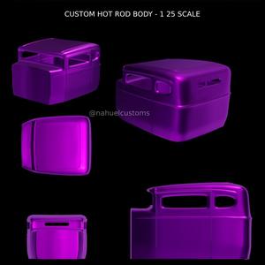 CUSTOM HOT ROD BODY - 1 25 SCALE