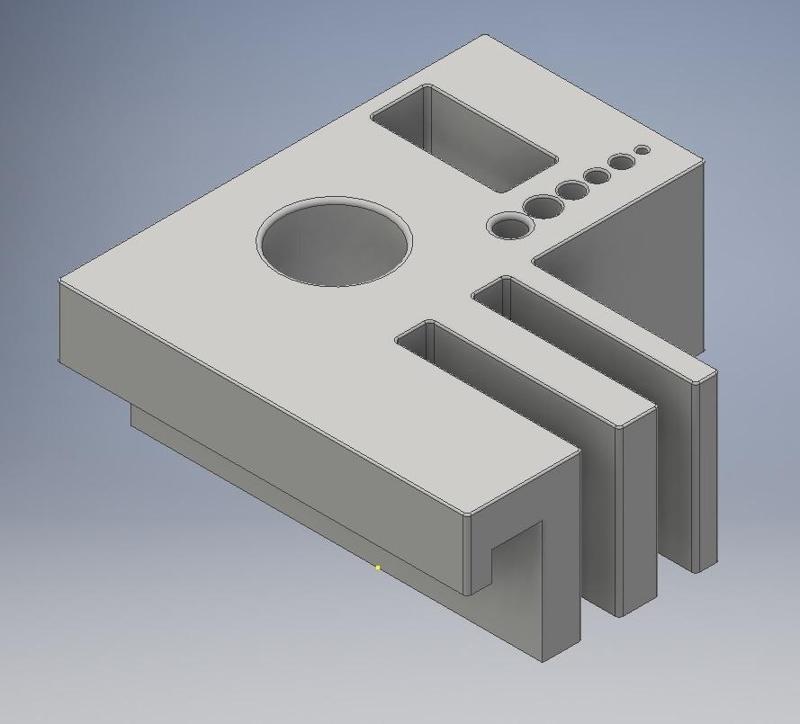 Prusa MK2 tools holder