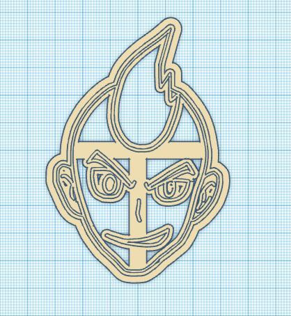 Pokemon: Sidney Cookie Cutter