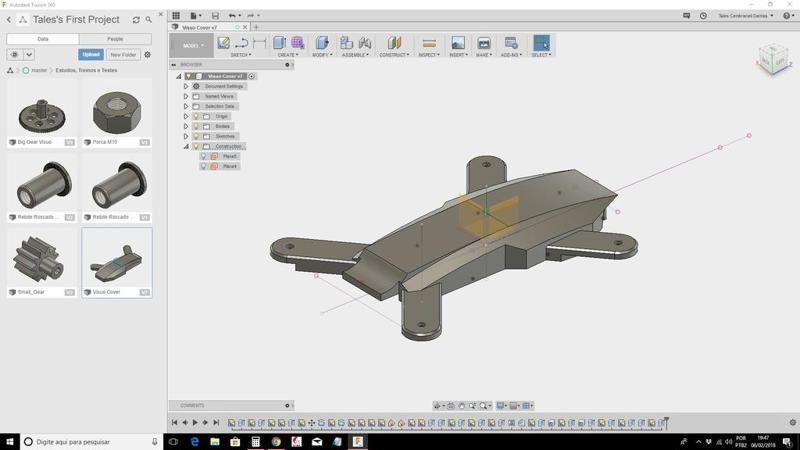 Visuo Drone - Top Cover