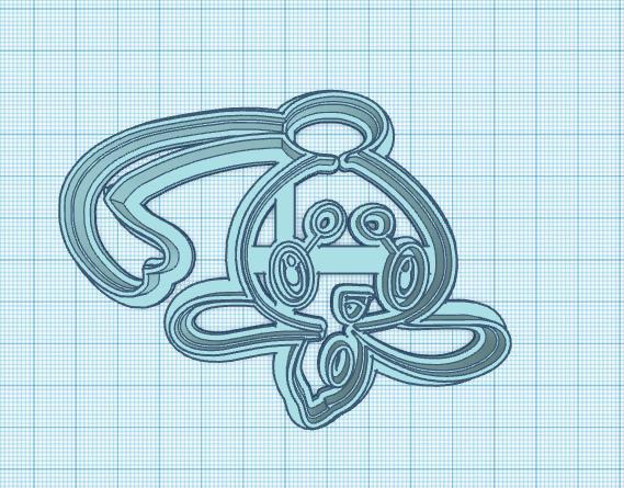 Pokemon: Phione Cookie Cutter