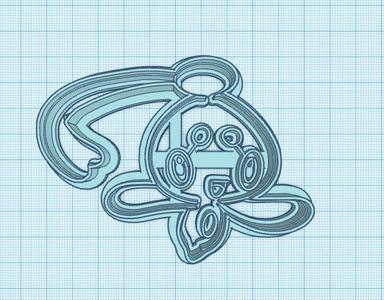 Pokemon: Phione Cookie Cutter