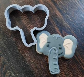 Elephant Head Cookie Cutter