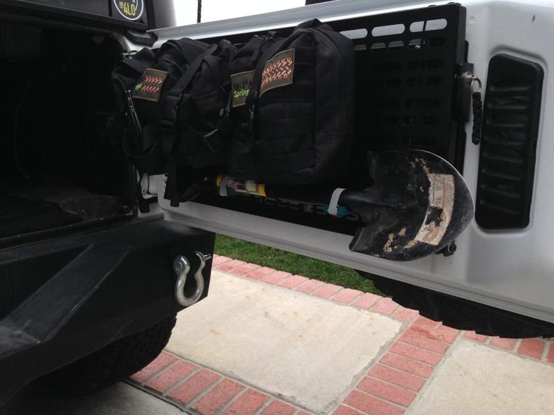 Molle Bracket for Shovel