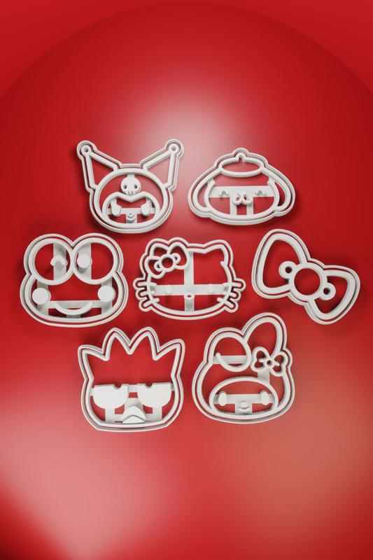 HELLO KITTY - 07 COOKIE CUTTERS