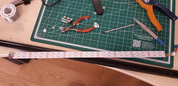 LED Flat Plate for V-Slot Rail D-Bot