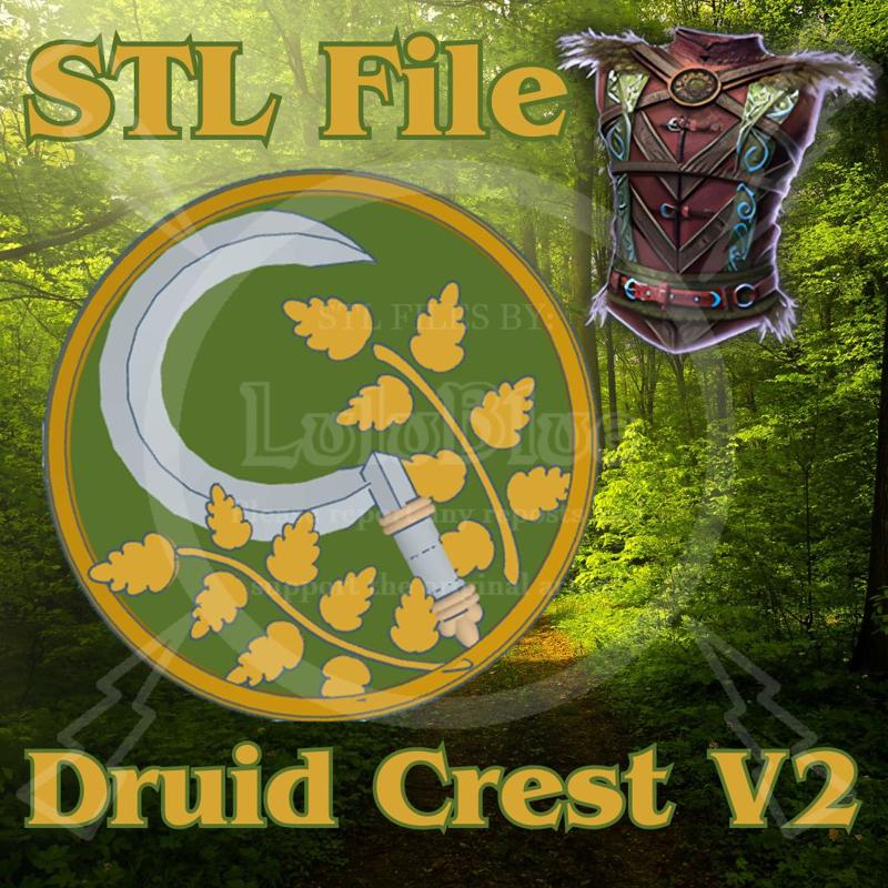 Druid Crest V2 - Baldurs Gate 3