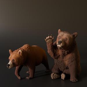Karen and Dave the Brown bears