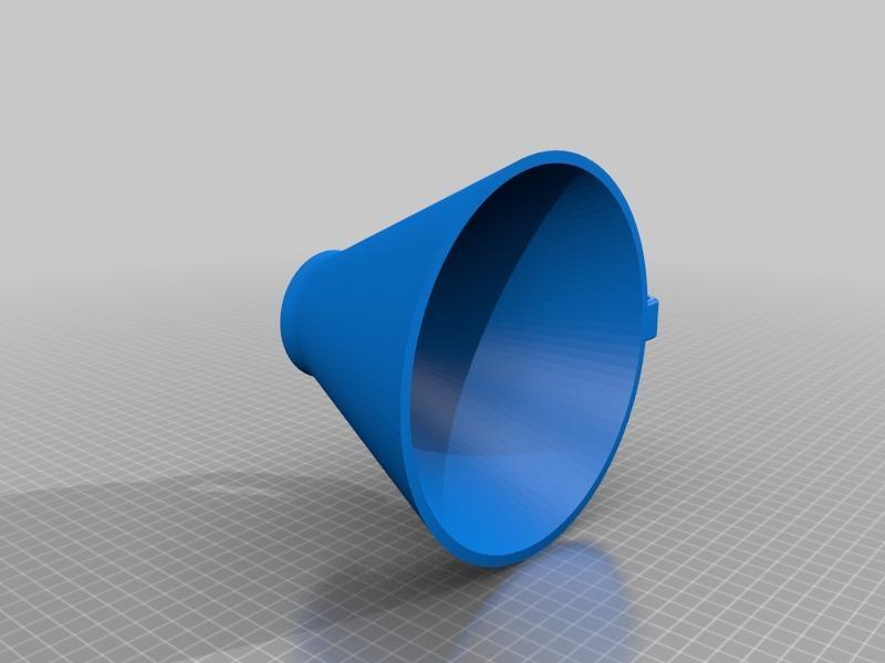 Funnel to for bagging Coffee beans