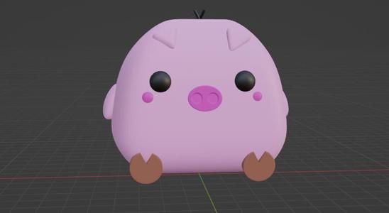 Piglet/Cochinito funko style