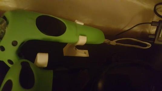 HTC Vive Controller Wall Mount Remix: Now with 100% less command strips.