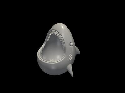 Shark Attack Pen Holder - Desk Organizer