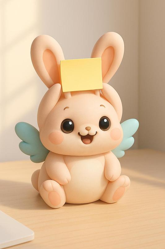 Bunny Memo Buddy – Cute Note Holder