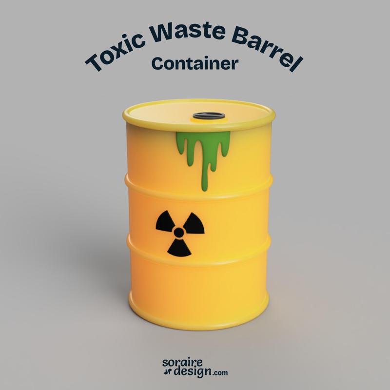 Toxic Waste Barrel