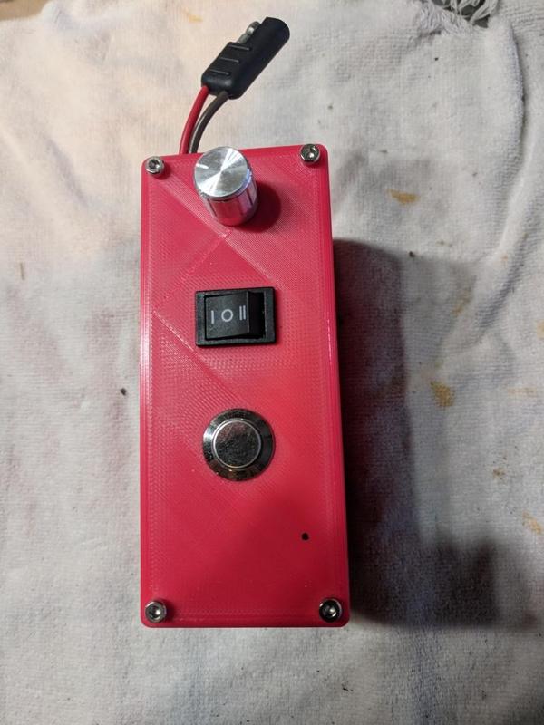 12 Volt Motor Speed Control Box
