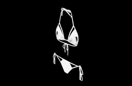 BIKINI TYPE 3 - WALL ART