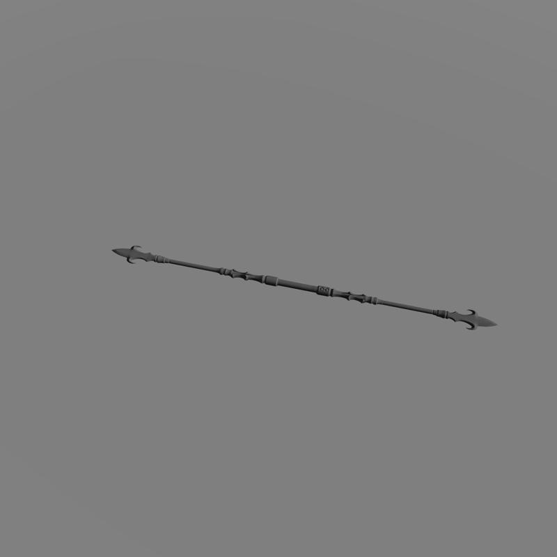 Aerith Silver Rod Final Fantasy 7 FF7