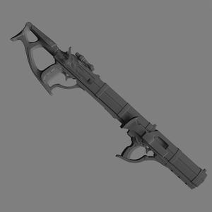 Rufus Shinra LargeGun Final Fantasy 7 FF7