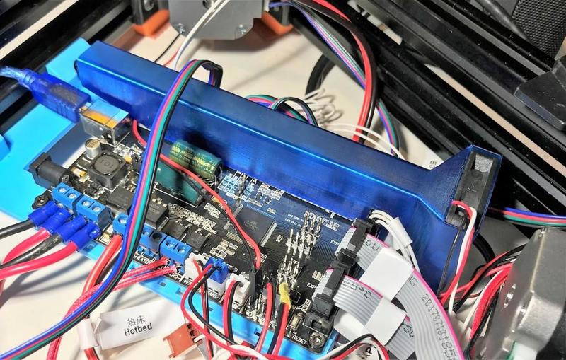 Cooling duct for Anycubic Kossel Trigorilla