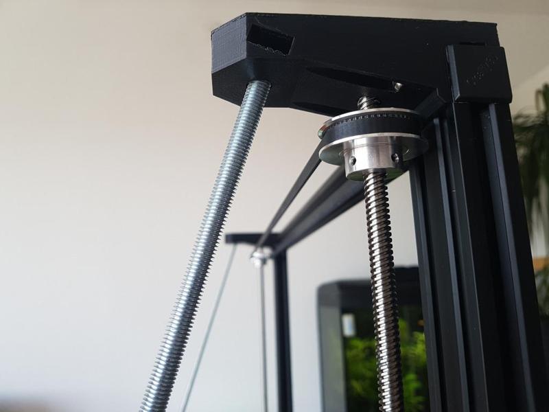 Creality CR 10 500mm 300mm Frame Braces, spool holder and control box support