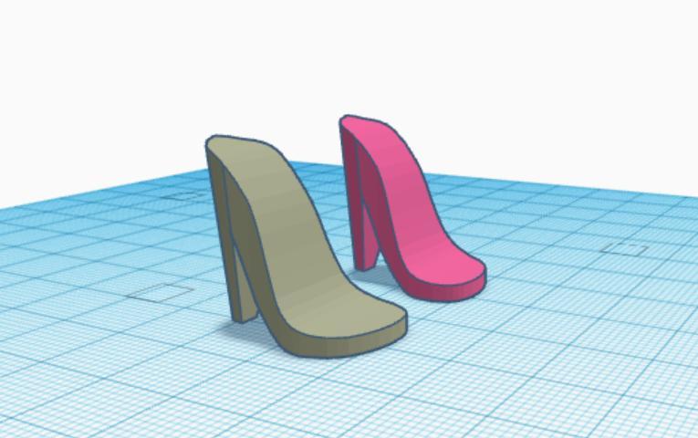 Pointed heel MH shoe base