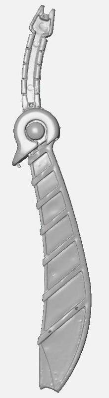 Power Rangers White Tigerzord Tail