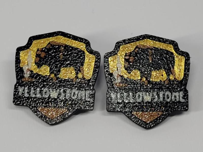 Yellowstone National Park Crock Charms