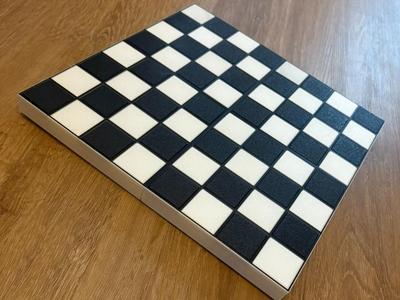 Chessboard without pieces