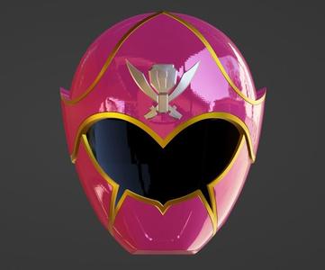 Kaizoku Sentai Gokaiger Pink Helmet 3D print model
