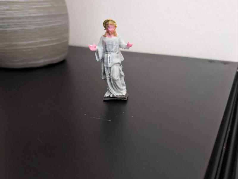 Jesus Figurine A Fusion of Tradition