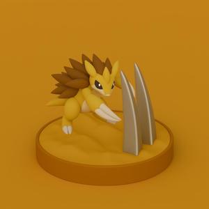Pokemon battle style - Sandslash #028