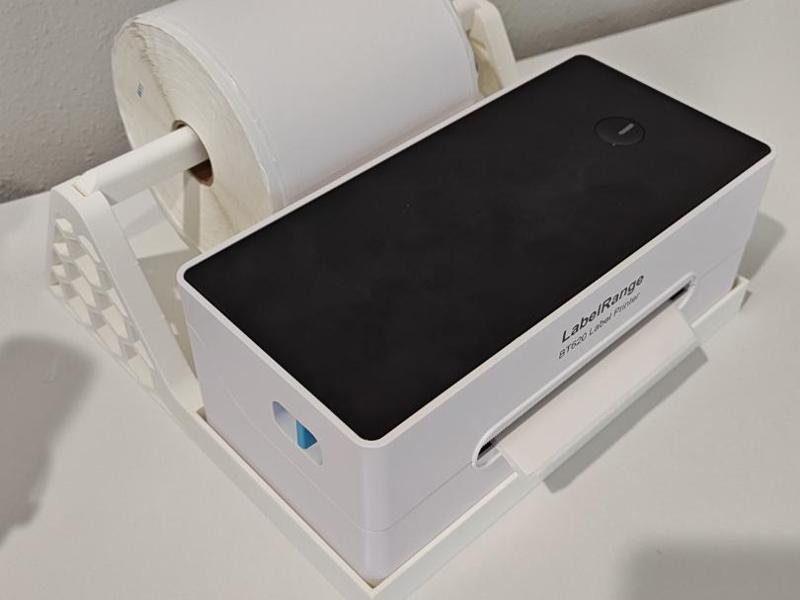 BT620 Label Printer - Roll Holder, 4x6, 500-roll