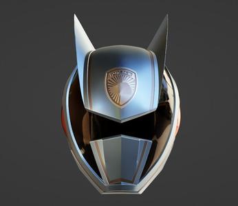Power Rangers SPD Shadow Ranger Deka Master Helmet ver magnet 3D print model