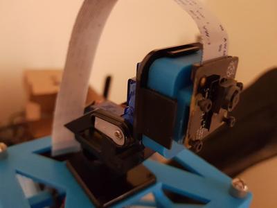 Raspberry Pi Camera Mount for Pan Tilt thing