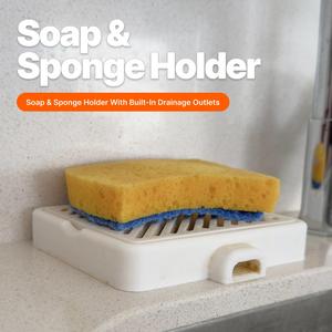 Soap & Sponge Holder