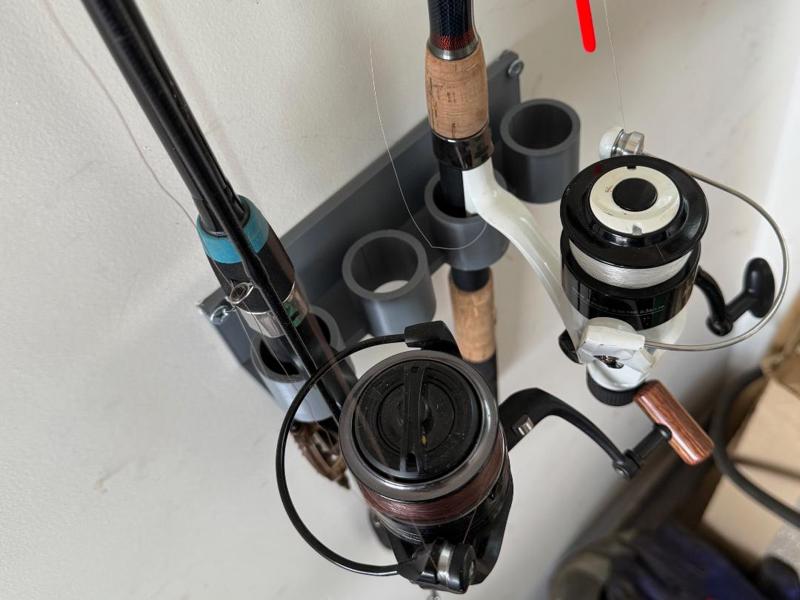 Fishing Rod holder mount wall uchwyt na wędki