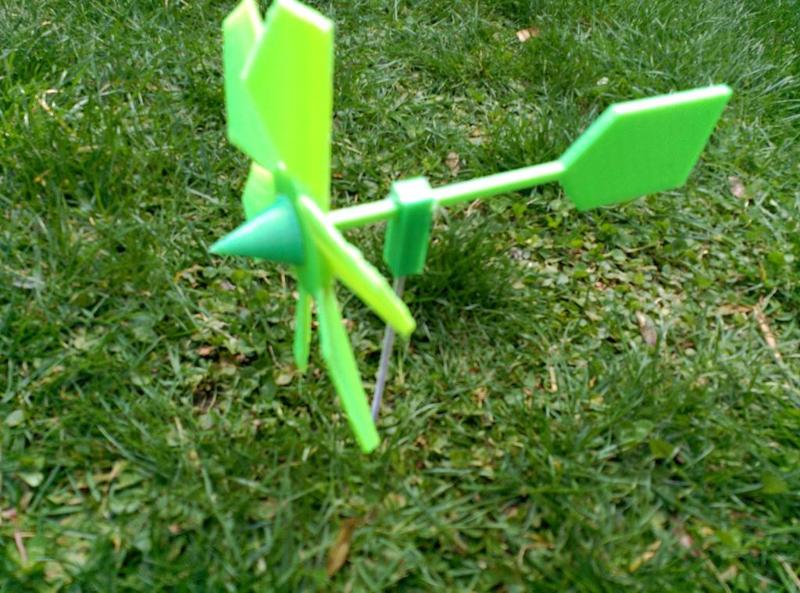 Molinillo con veleta (windmill)