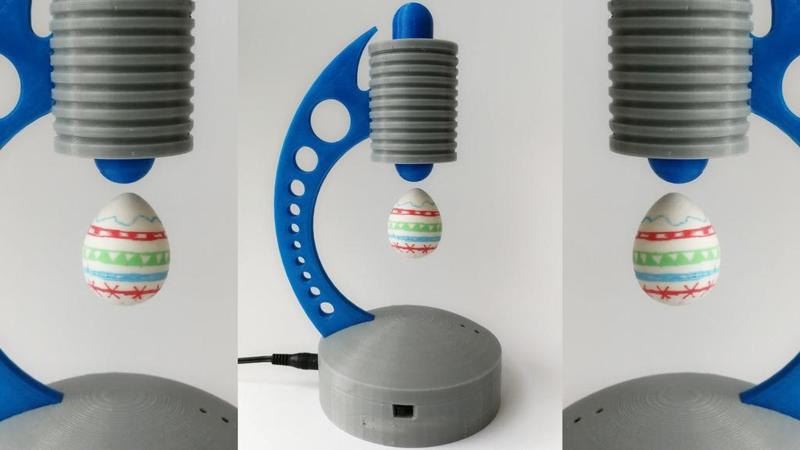 Levitating Easter Egg