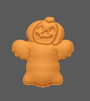 Pumpkin Ghost Bath Bomb, Soap, Solid Model for mold making, vacuum forming