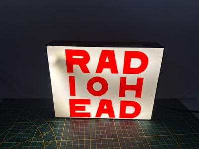 Radiohead Lightbox 