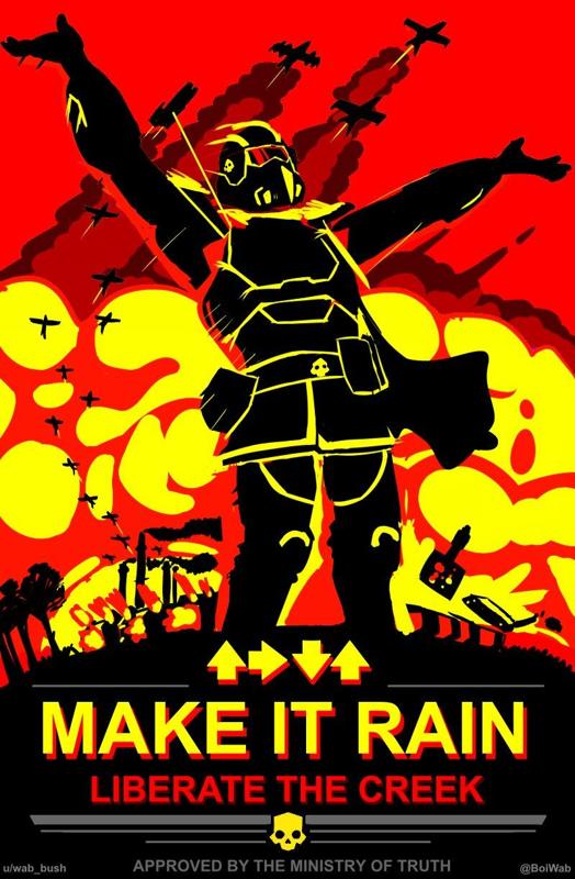 Helldivers, Make it Rain