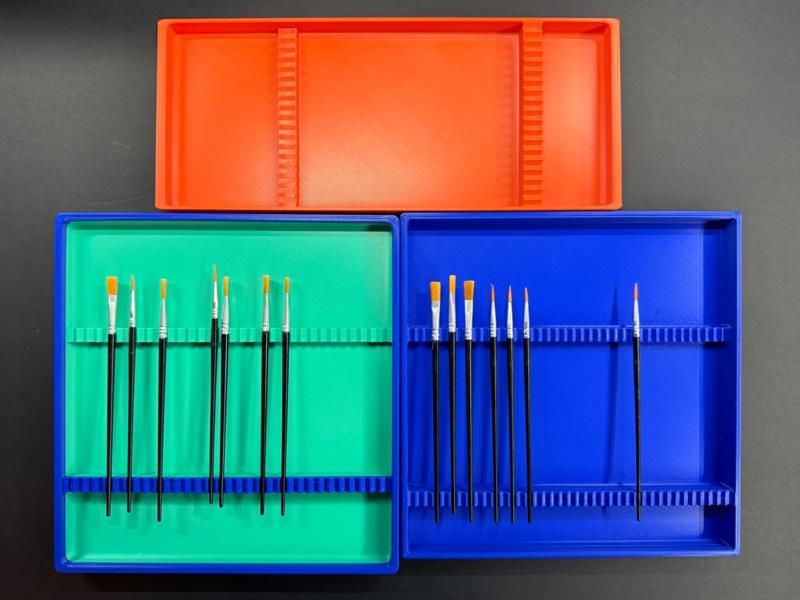 Paint Brush Trays