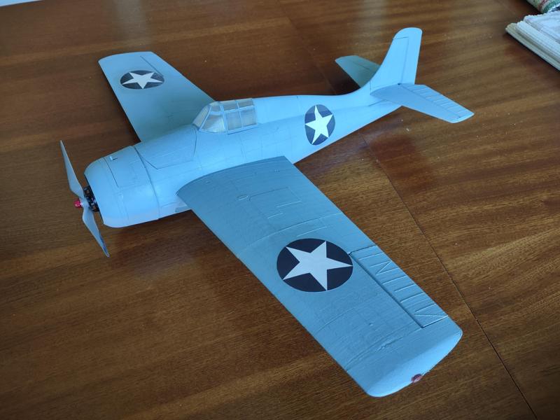 F4F Grumman Wildcat 640mm 1:18 (L3D)