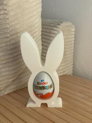 Easter bunny with egg belly for surprise egg