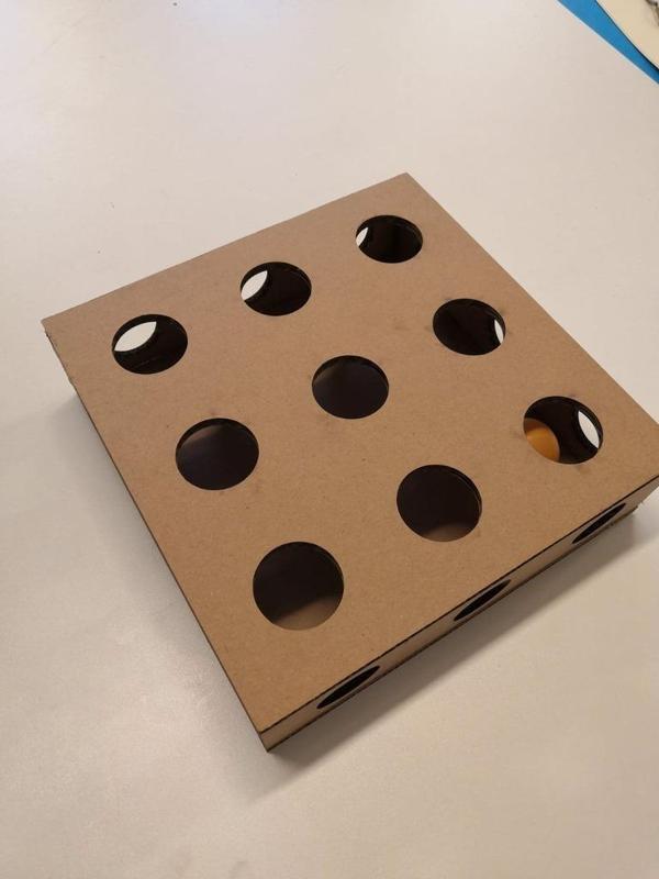 gamebox Cat's laser cut