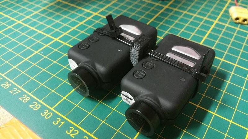 Mobius Stereo Mount for brushless gimbal