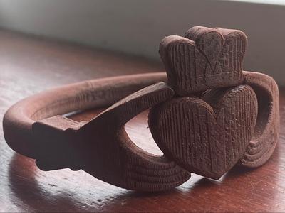 Traditional Irish Claddagh Ring (Replica)