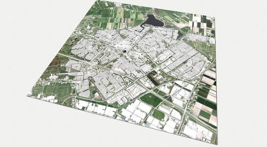 Cityscape Zoetermeer Netherlands